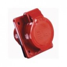 Розетка встраиваемая ССИ-413 16А-6ч/200-250В 2Р+PЕ IP44 MAGNUM ИЭК