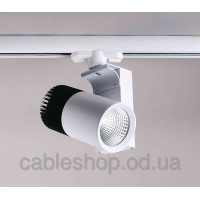 Прожектор на шинопровод VISION  WS-521/30W LED Белый/Черный