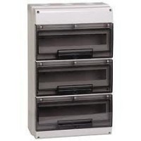 Корпус пластиковый КМПн-48 мод. 3ряда навесной 550х326х140 IP66