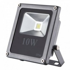 Светодиодный прожектор LEDEX 10W, 650lm, 6500К холодный белый, 120º, IP65, (slim)