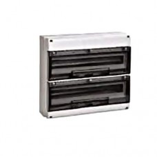 Корпус пластиковый КМПн-32 мод. 2ряда навесной 400х326х140 IP66