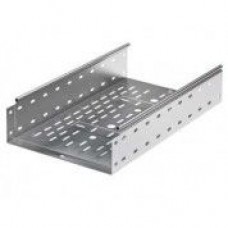 Лоток неперфорований 200х50 гарячого цинкування, метод Сендзіміра, довжина 3м