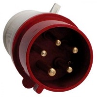 Вилка переносная ССИ-025 32А-6ч/200/346-240/415В 3Р+РЕ+N IP44 MAGNUM ИЭК