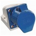 Розетка стационарная ССИ-115 16А-6ч/200/346-240/415В 3Р+РЕ+N IP44 MAGNUM ИЭК