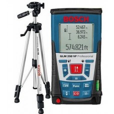 Лазерный дальномер BOSCH GLM250VF + BT150 Professional