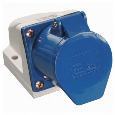 Розетка стационарная ССИ-124 32А-6ч/380-415В 3Р+РЕ IP44 MAGNUM ИЭК