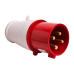 Вилка силовая, 014 3Р+PЕ 16А 380В IP44