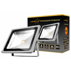 Светодиодный прожектор LEDSTAR 30W, 1950lm, 6500К холодный белый, 120º, IP65